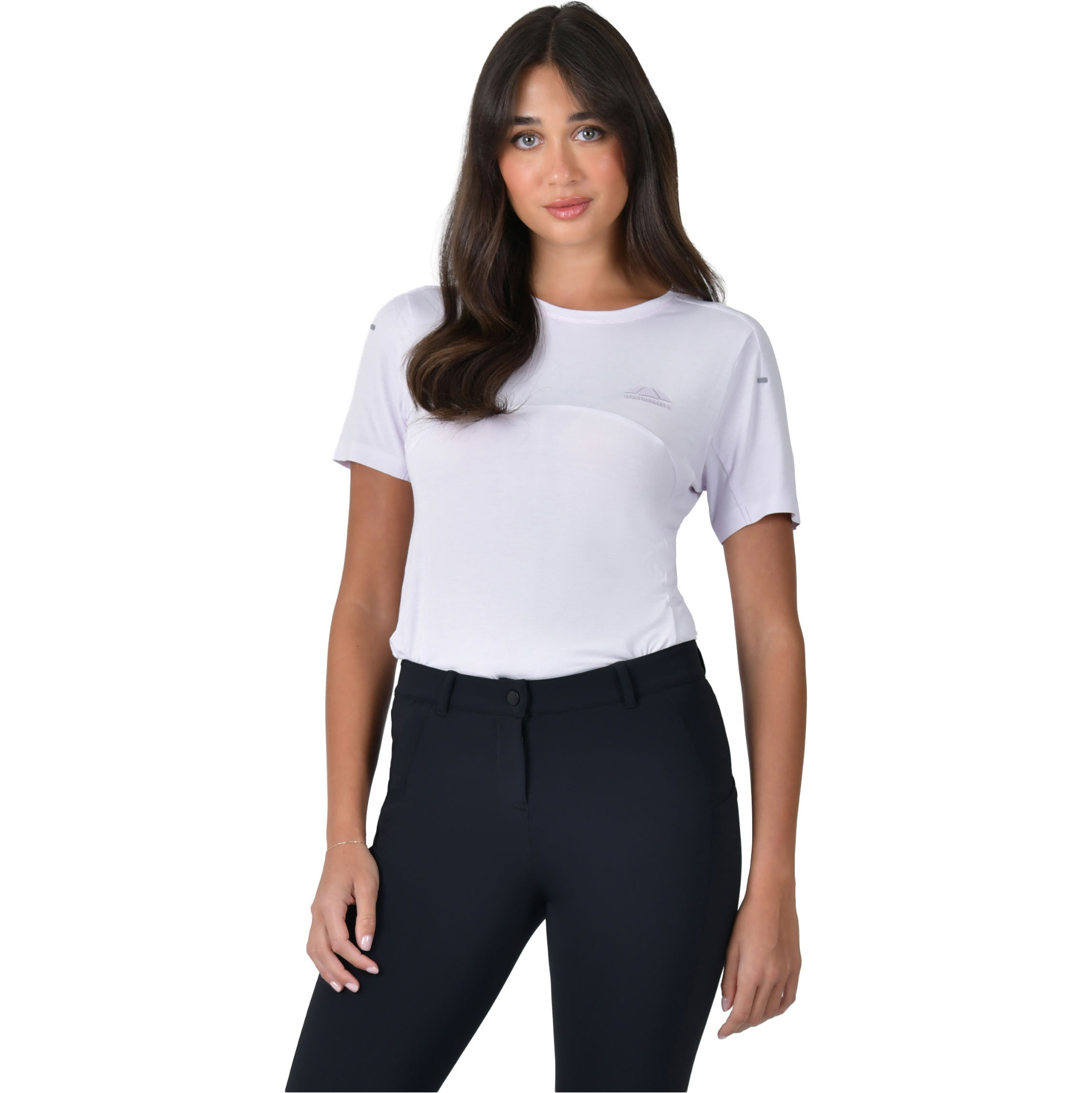 2026 Weatherbeeta Damen 37 . 5 Leichtgewicht Performance Kurzarm Oberteil 1029995 - Lavender Mist Marle